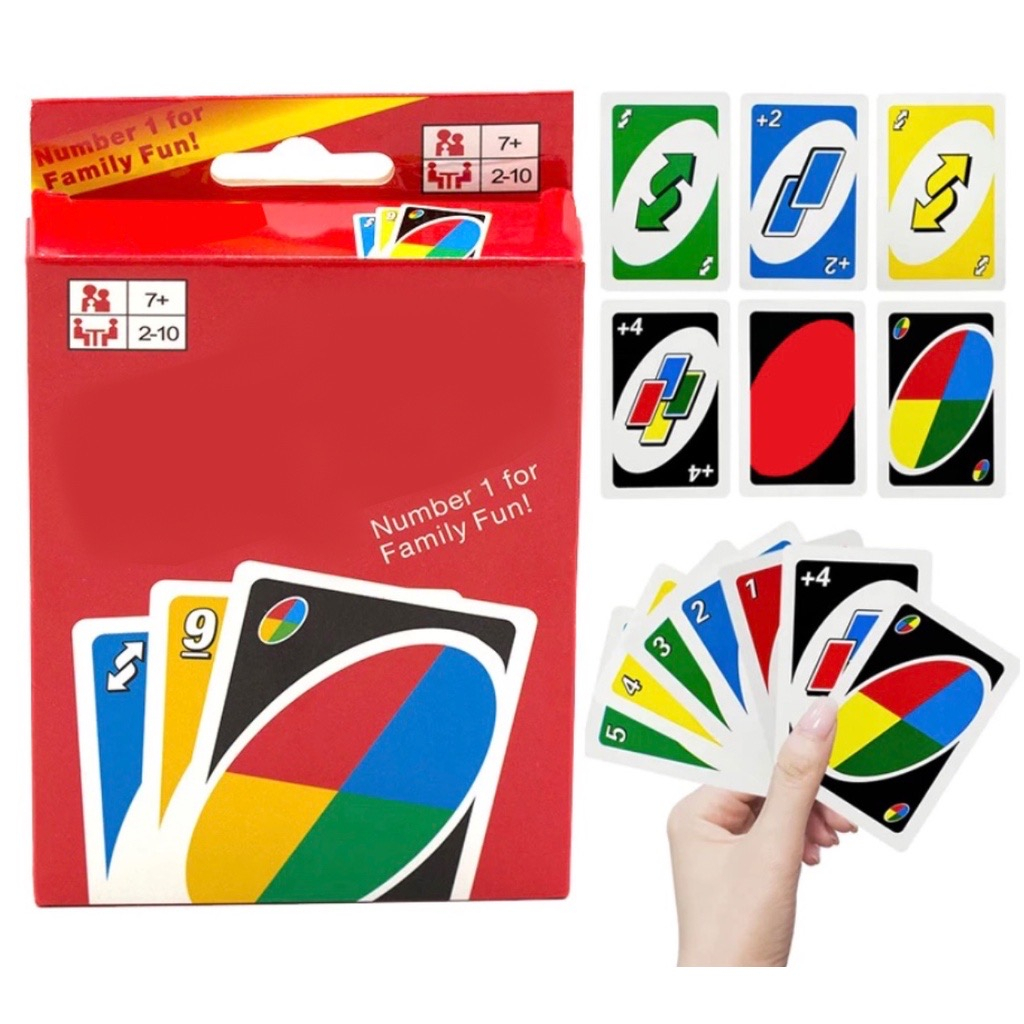 UNO Card 108 Playing cards Family Game Card Shopee Malaysia