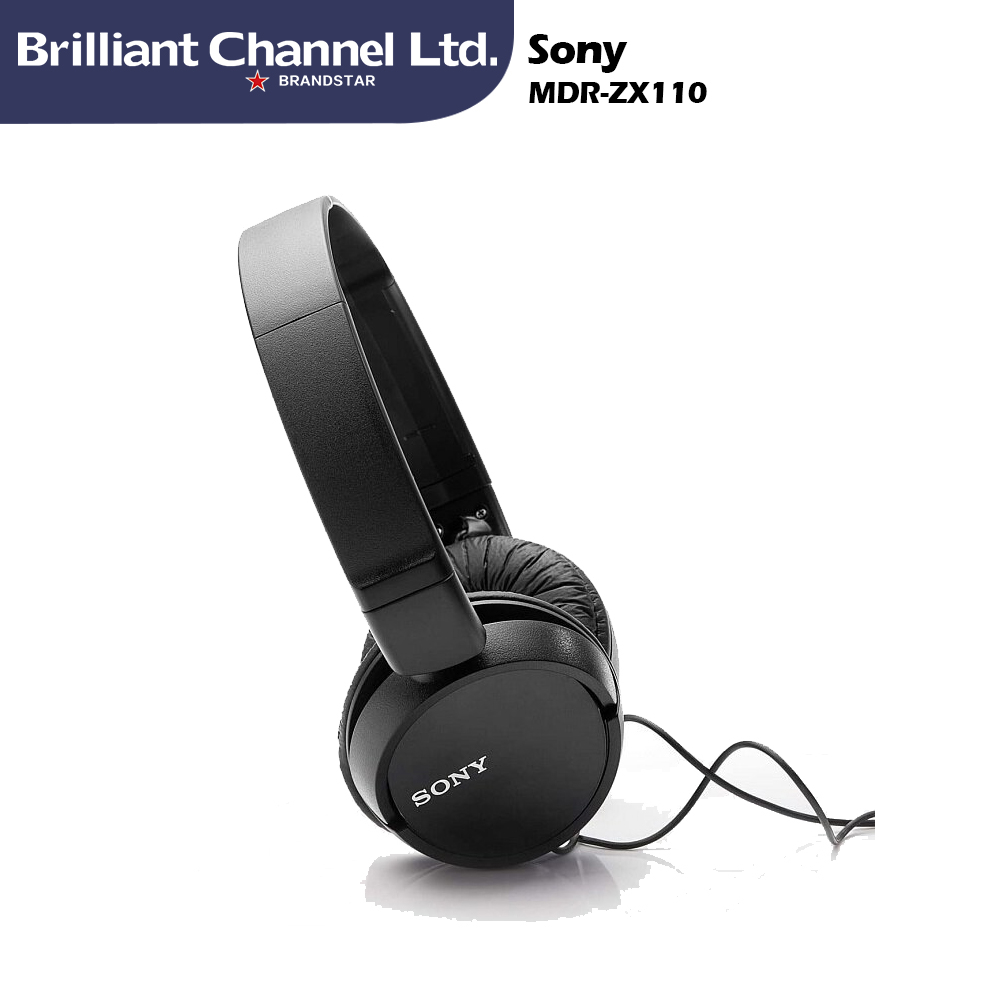 Sony MDR-ZX110 / ZX110AP ZX Series Wired On-Ear Headphones | Shopee ...