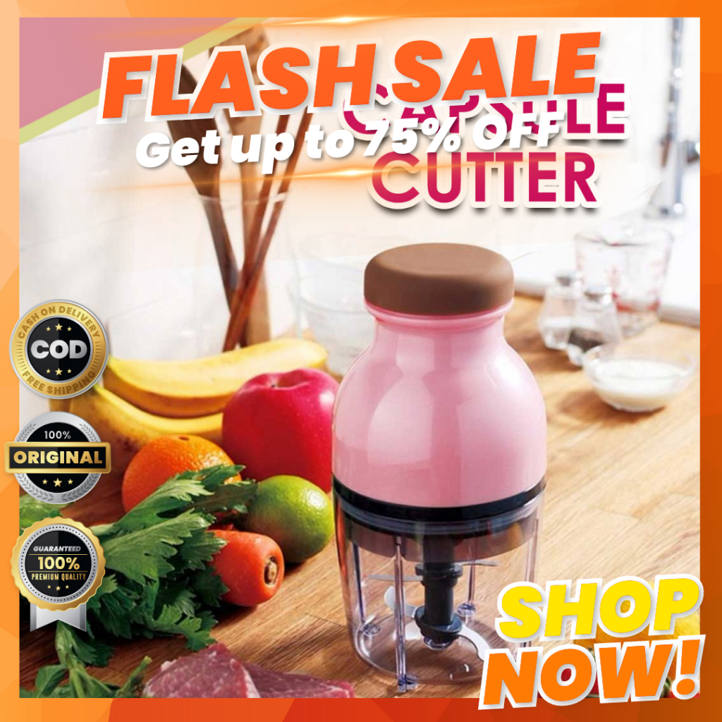 PREMIUM MultiPurpose Capsule Cutter Food Juicer Blender Food Processor