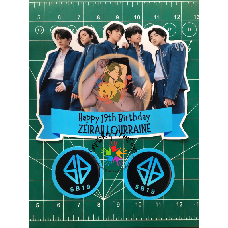 SB19 Customized Cake Toppers | WE DO OTHER SB19 Designs | Shopee Malaysia
