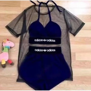 Adidas bathing suit two on sale piece