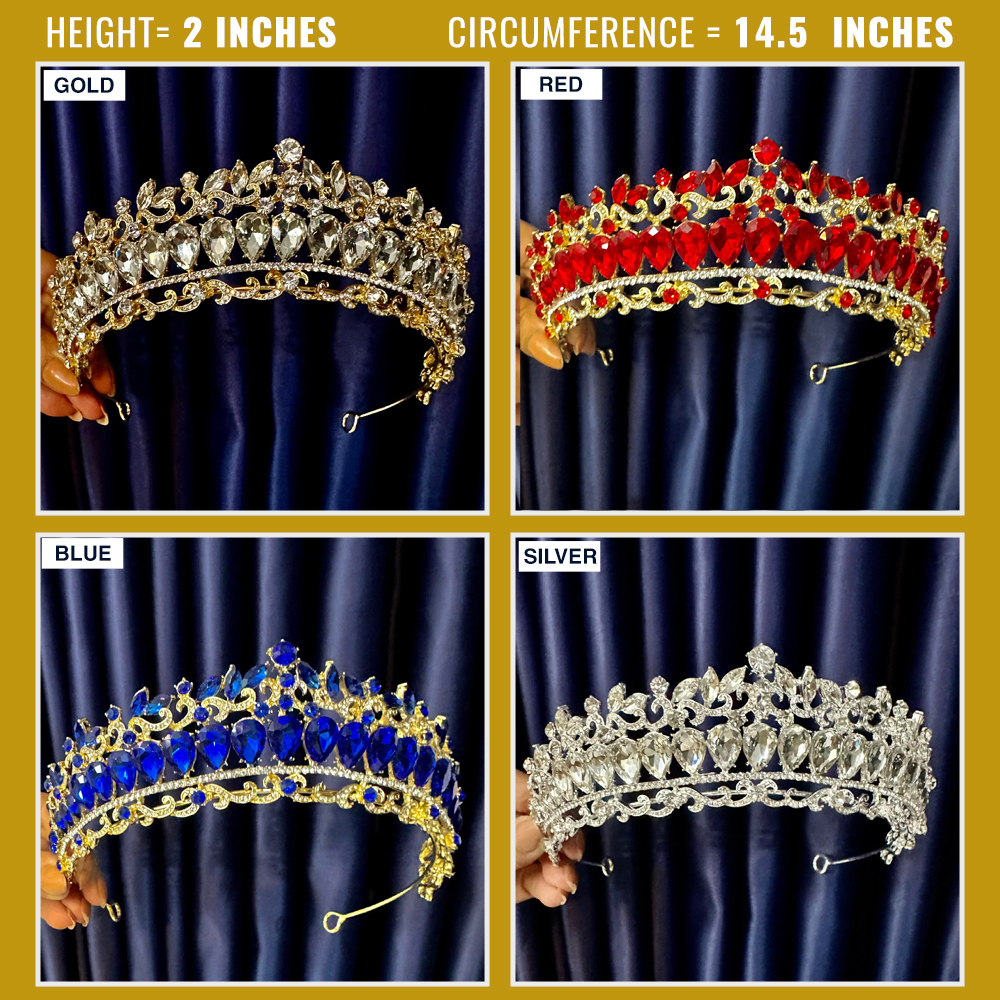 Elegant Pageant crowns for pageant shows and bridals crowns gold silver