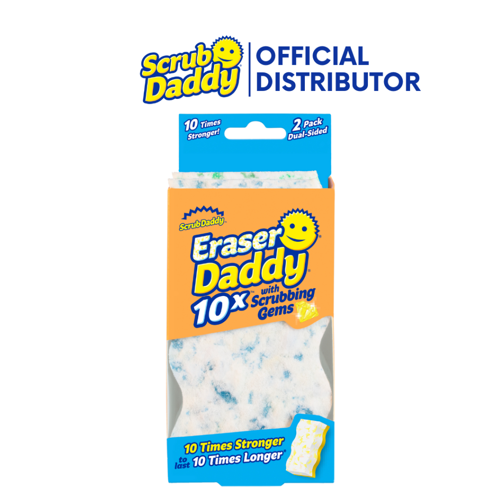 Eraser Daddy 10x With Scrubbing Gems (2ct) Shopee Malaysia