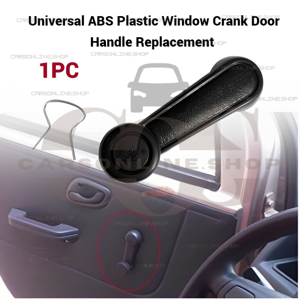 COS Universal Auto Car ABS Plastic Window Crank Door Handle Replacement ...