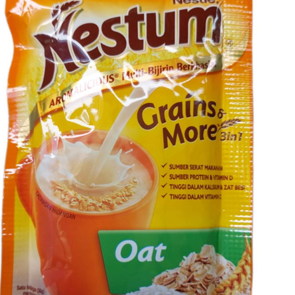 Nestle Nestum Grains More 3 In 1 OAT Sachet 30g Shopee Malaysia