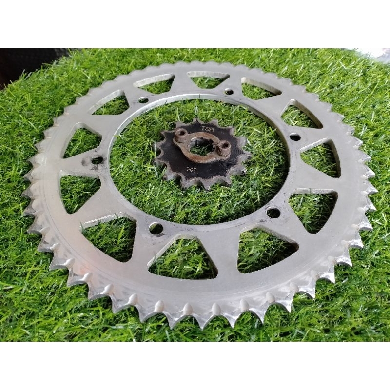 KMX 125 SPROCKET SET 2NDHAND Shopee Malaysia