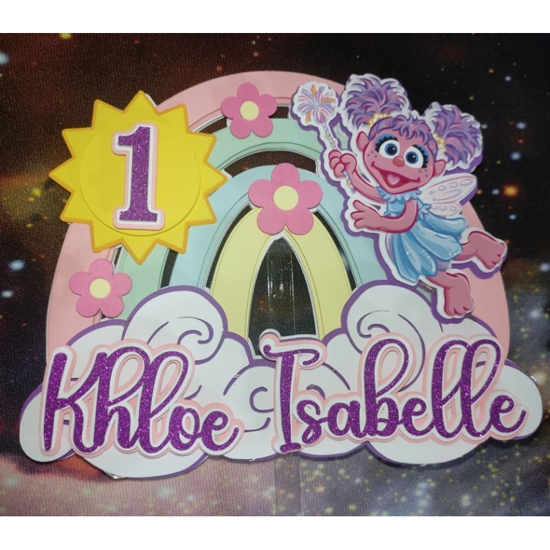 Abby Cadabby Customized Cake Topper Shopee Malaysia