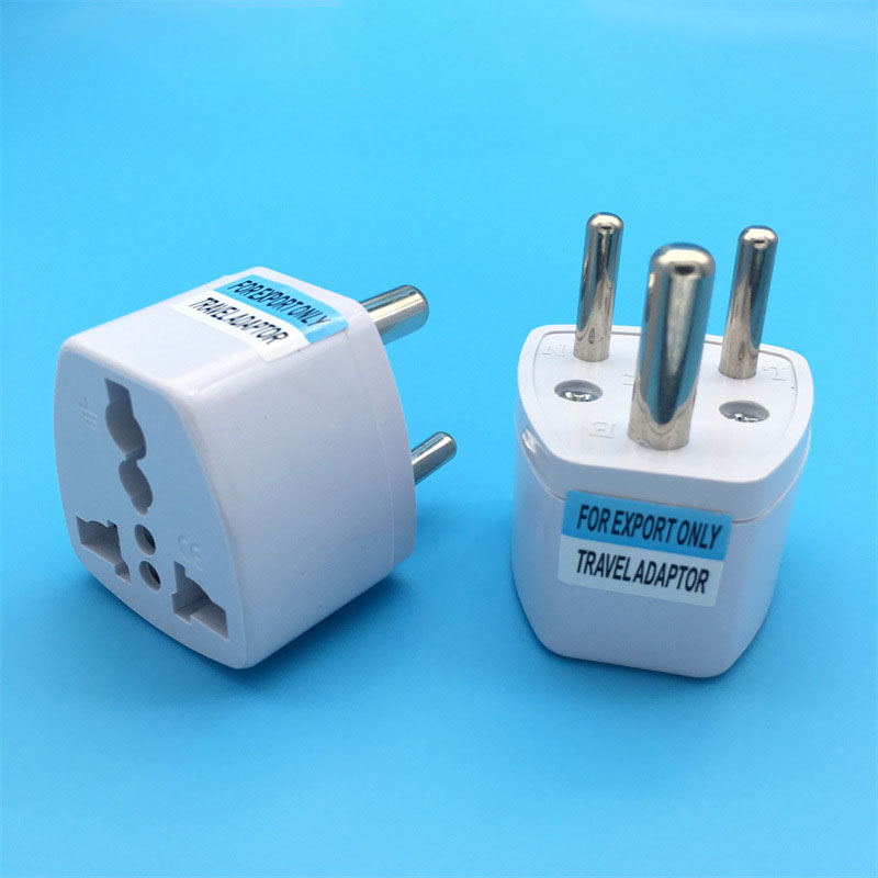 3-pin South standard(small) plug to multi-country universal adapter ...