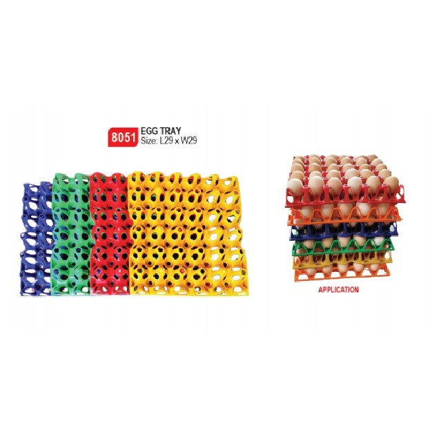 Reusable Plastic Egg Tray Egg Organizer Heavy Duty ( 8051) Shopee
