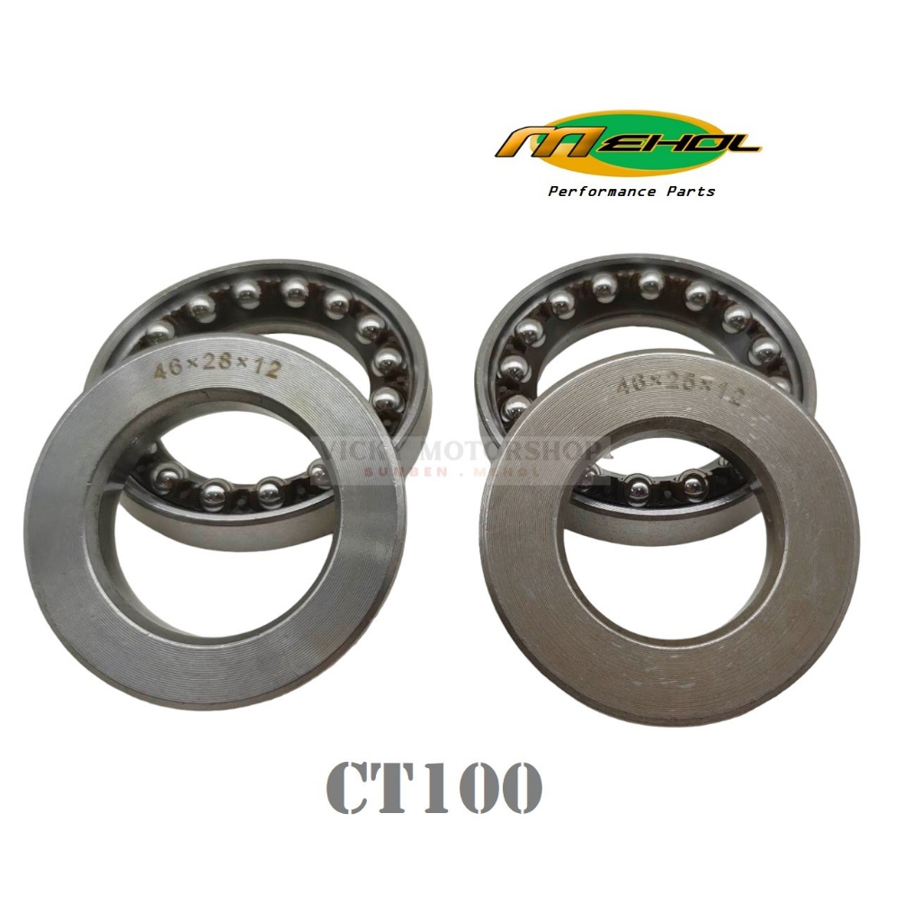 MEHOL BALL RACE BEARING FOR CT100 TMX WAVE125 NMAX RS100 XRM110 ...