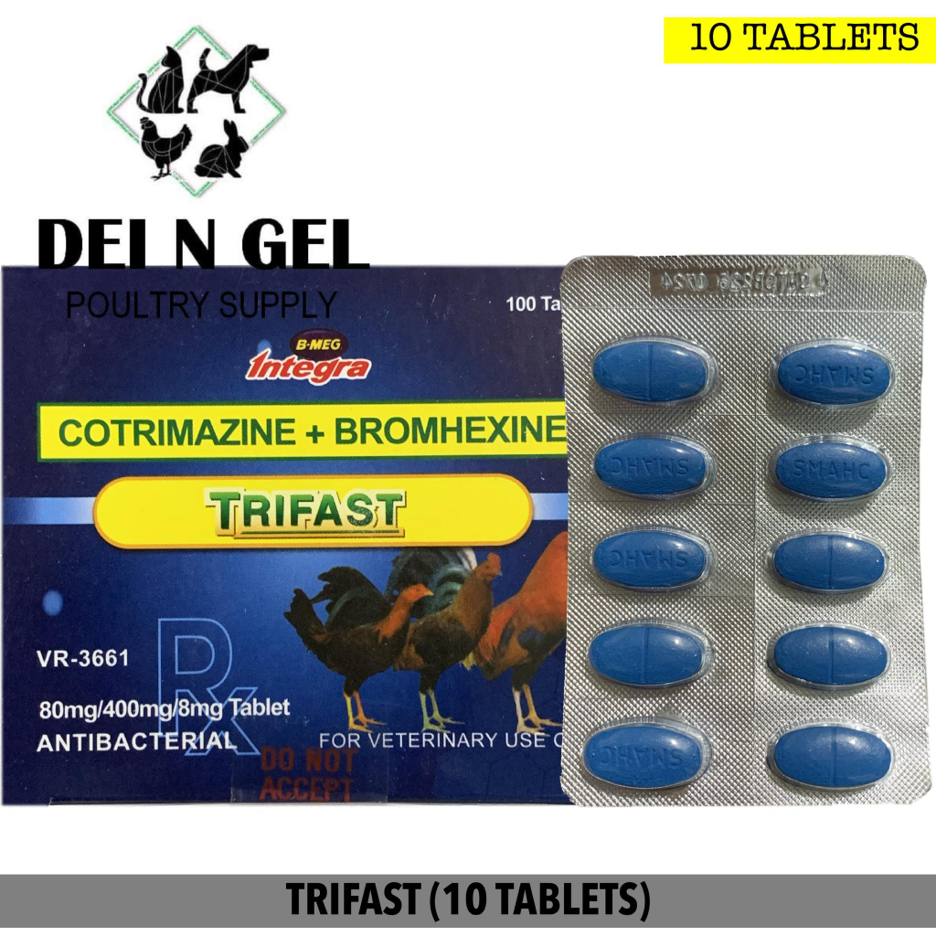 TRIFAST TABLET FOR GAMEFOWL (10 TABLETS) | Shopee Malaysia