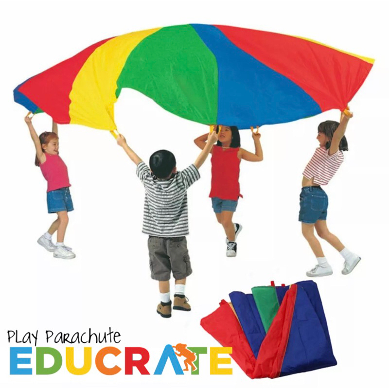 educratePH Play Parachute 2M 8handles preschool gymboree summer