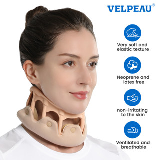 Neck Brace For Neck Pain And Support, Foam Cervical Collar For Sleeping,  Vertebral Whiplash Wrap