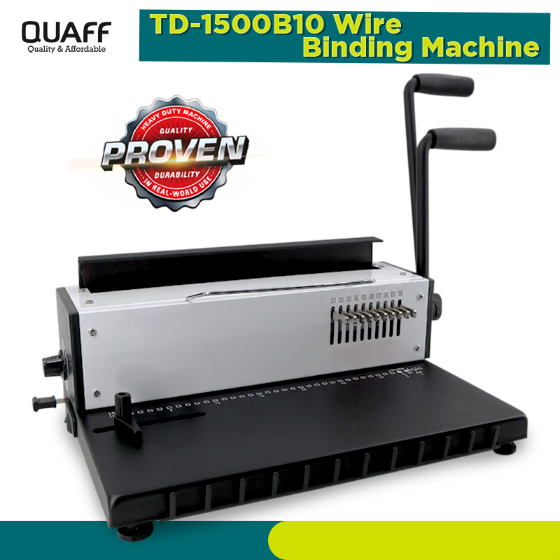 QUAFF Wire Binding Machine A4 Size Shopee Malaysia