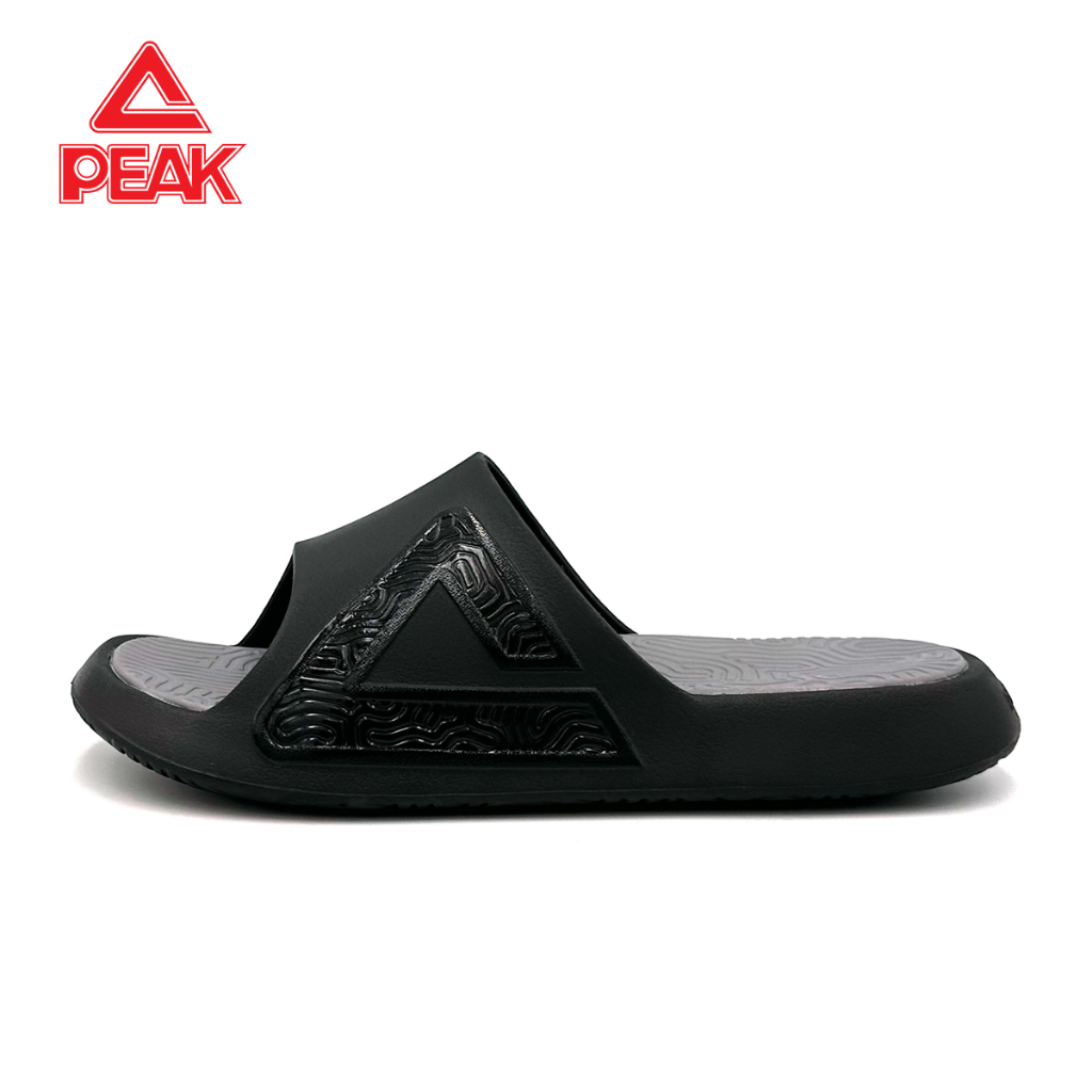 PEAK Men's TAICHI Cushioned Sports Slides Sandals E23037L | Shopee Malaysia