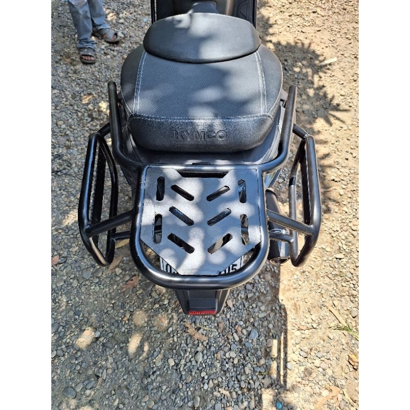 KYMCO XCITING 400i - TOP BOX BRAKET BOX W/ SIDE PANNIER [heavy duty ...