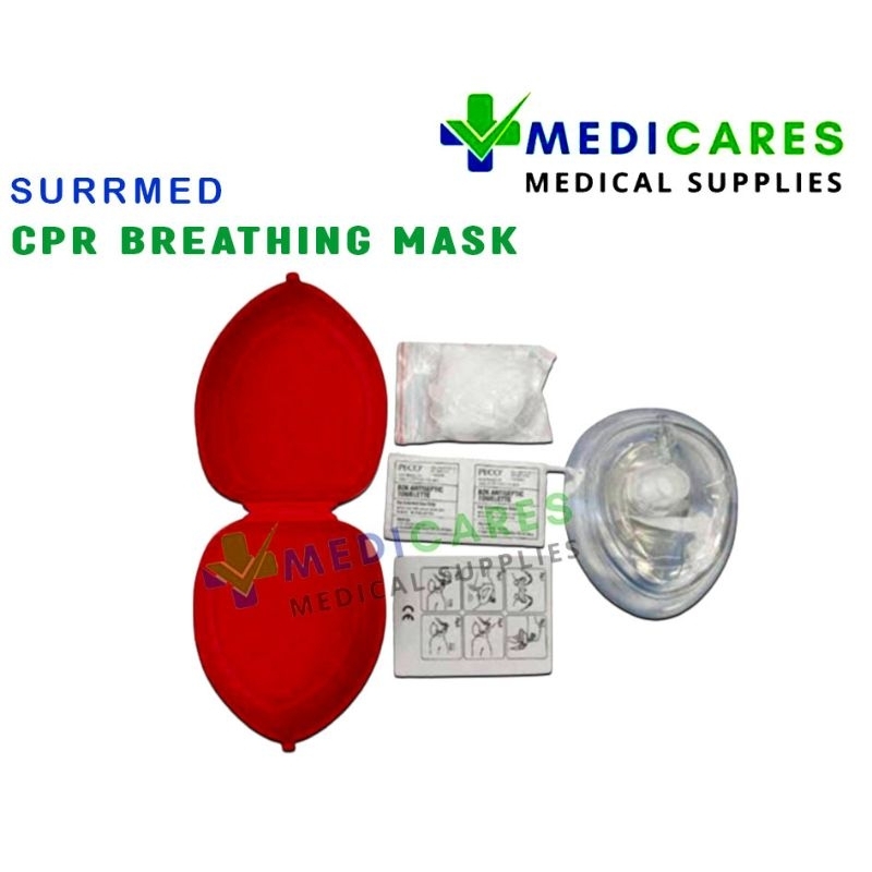 First Aid CPR Breathing Mask / CPR Mask Resuscitation Shopee Malaysia