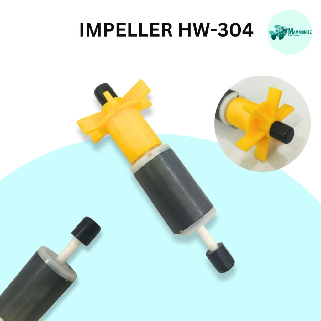 Impeller for Sunsun Aquarium Outside Filter HW-302 / HW-303 / HW-304 ...