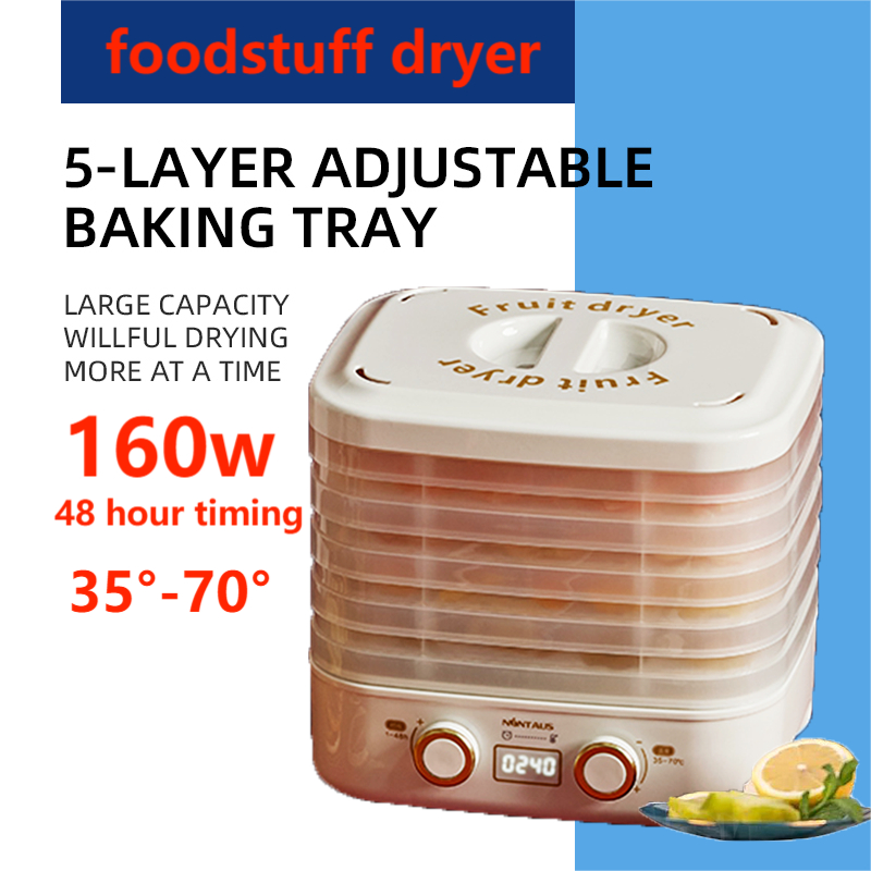 5 Layers Fruit Dryer Dehydration Machine For Food 220v Dried Fruit