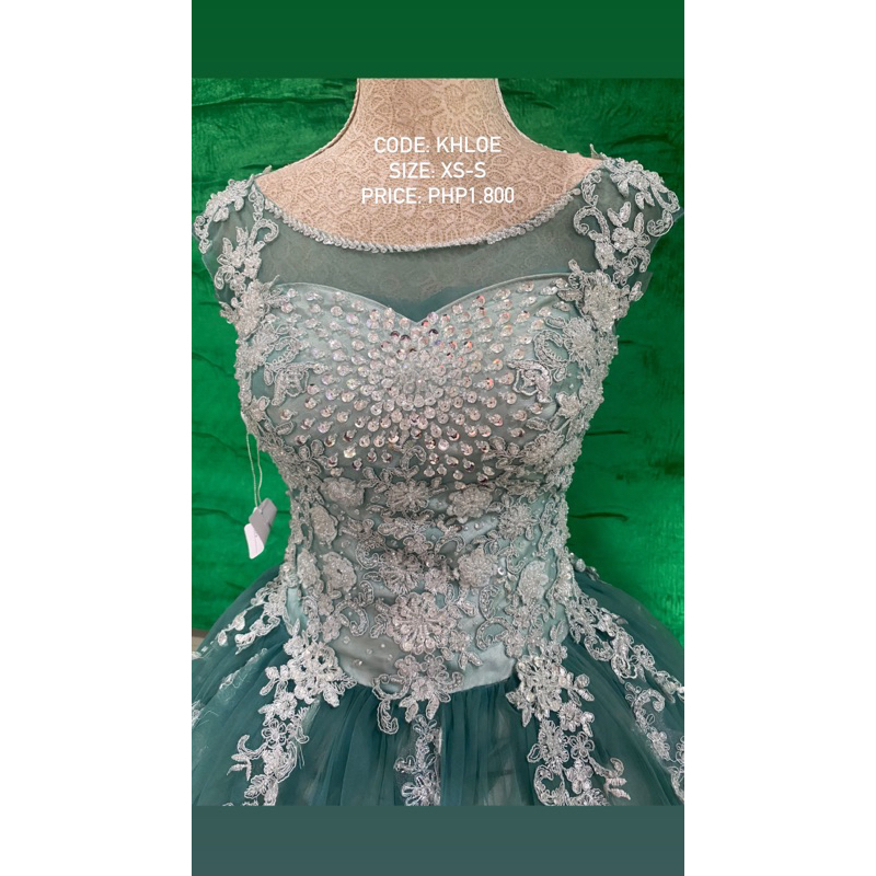 DEBUT GOWN (CODE: KHLOE) | Shopee Malaysia
