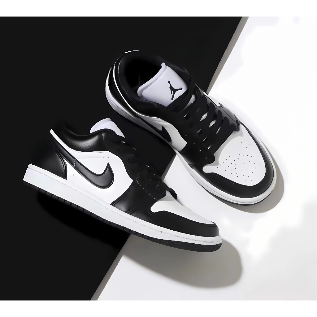 Nike Dunk Low Black White Panda Sneaker Shoes With Box fashion men and women black white