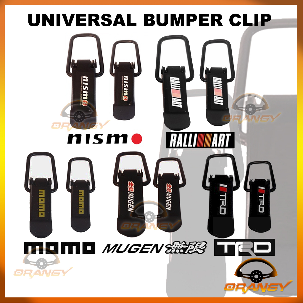 Universal Car Bumper Clip Big and Small TRD / Mugen / Ralliart / Momo ...