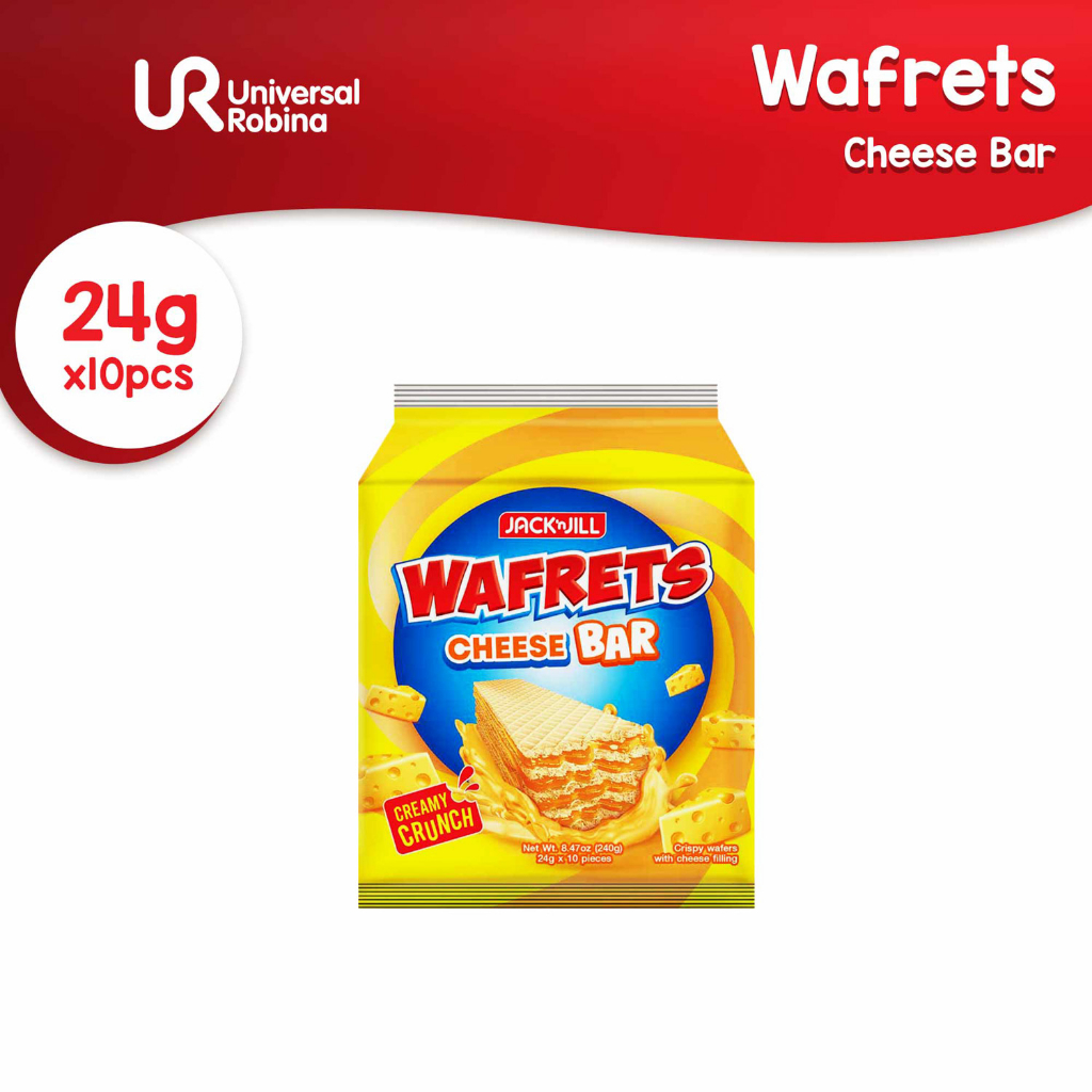 Wafrets Cheese Bar (24g x 10) | Shopee Malaysia