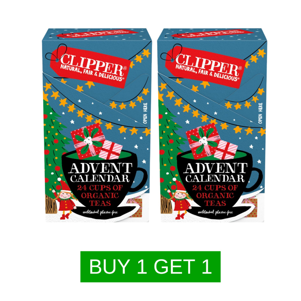 CLIPPER ADVENT CALENDAR ORGANIC TEA 24 BAGS BUY1 TAKE 1(EXP DEC 31