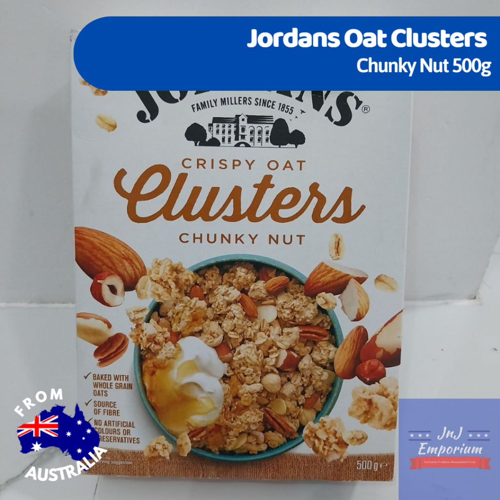 Jordans Chunky Oat Clusters / Cluster Bites 500g Shopee Malaysia
