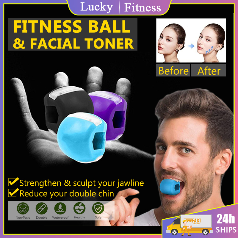 Jaw Line Exerciser Ball Jaw Line Trainer Face Facial Muscle Exercise Ball JawLine Chew Ball