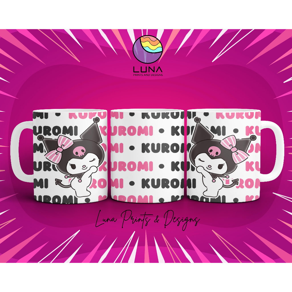 Kuromi | Sanrio Ceramic Mug Collection - The Luna Merch | Shopee Malaysia