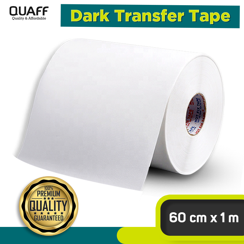 QUAFF Heat Transfer Tape For Dark Transfer Paper &amp; Printable Vinyl 60CM ...