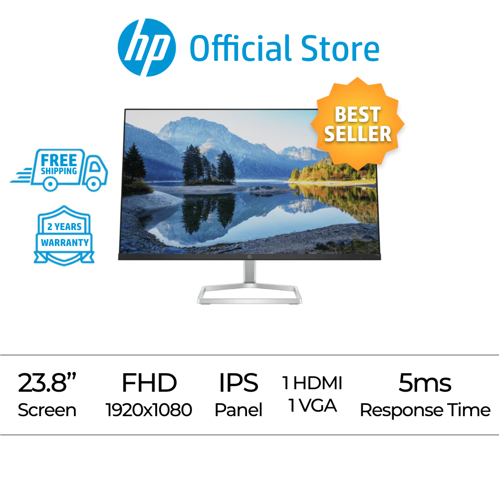 HP M24fe Monitor 23.8 inch Full HD (1920 x 1080) HDMI, VGA