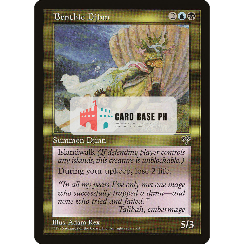 Benthic Djinn - Magic the Gathering Trading Card | Shopee Malaysia