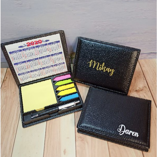 2025 Calendar Memo Pad Post It with Ballpen souvenirs gift giveaways ...
