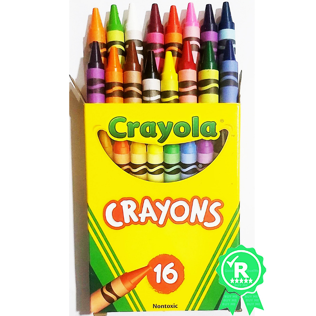 Crayons Crayola 16 colors by Set | Shopee Malaysia