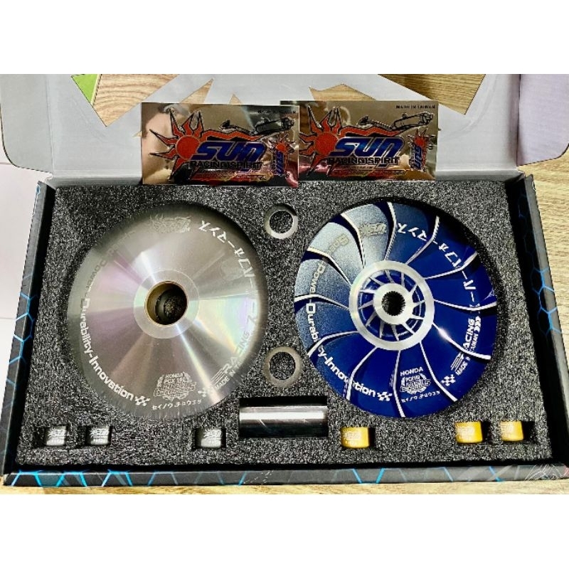 SUN RACING PULLEY SET W/BUSHING AND FLYBALL FOR PCX160 | Shopee Malaysia