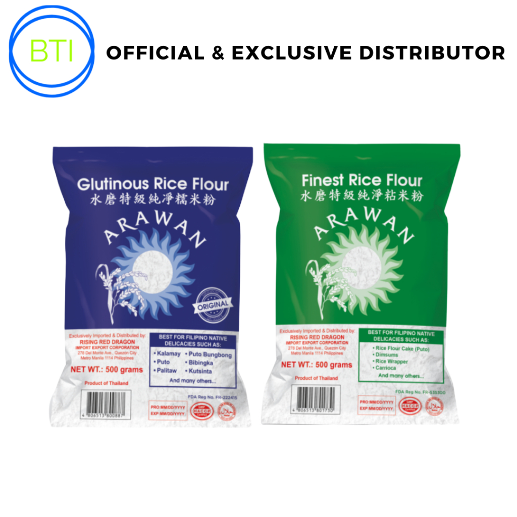 Arawan (Glutinous/Finest) Rice Flour 500g Shopee Malaysia