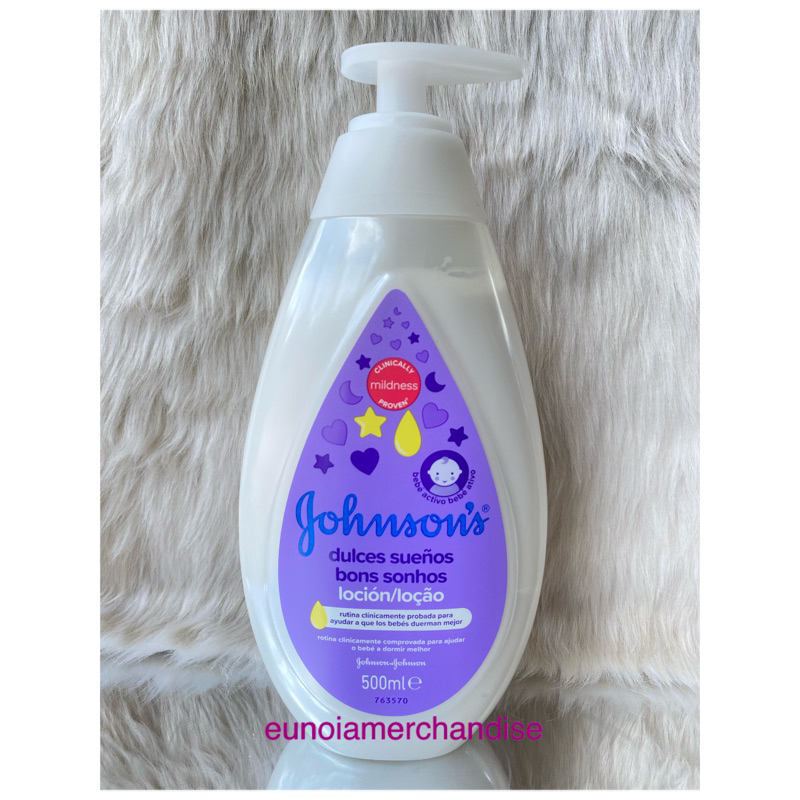 500ml Johnson’s Baby Bedtime Lotion (New Packaging) for Babies