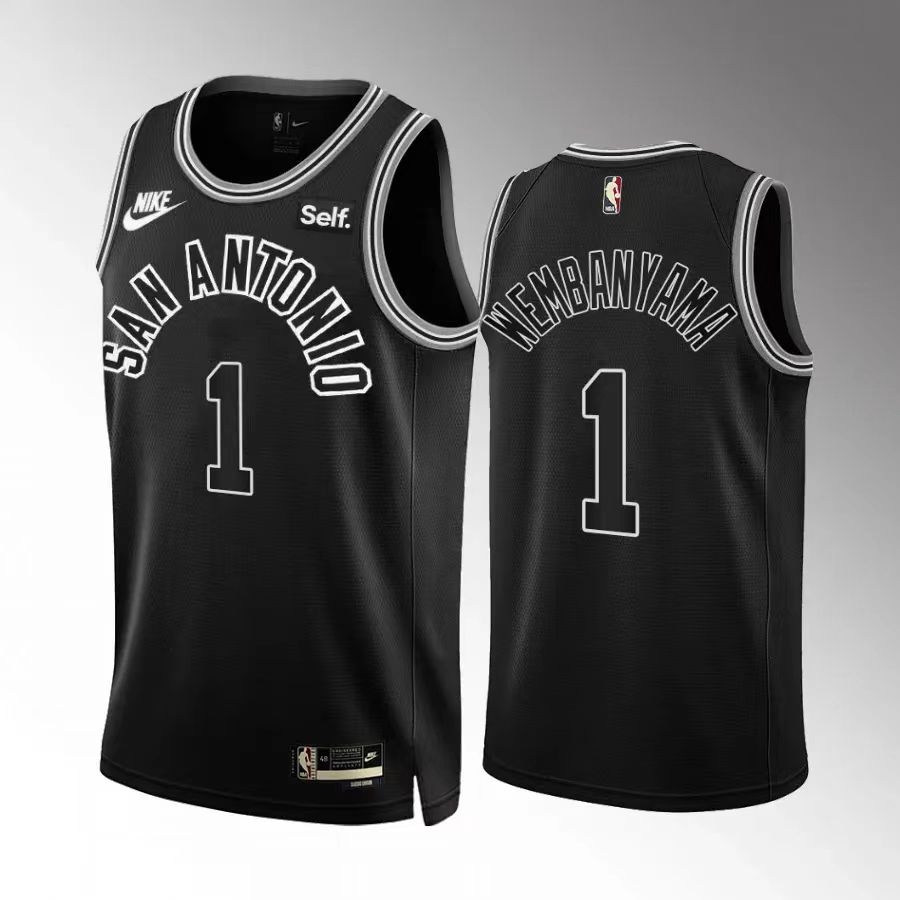 Victor Wembanyama San Antonio Spurs 1 Turquoise Jersey City Edition ...