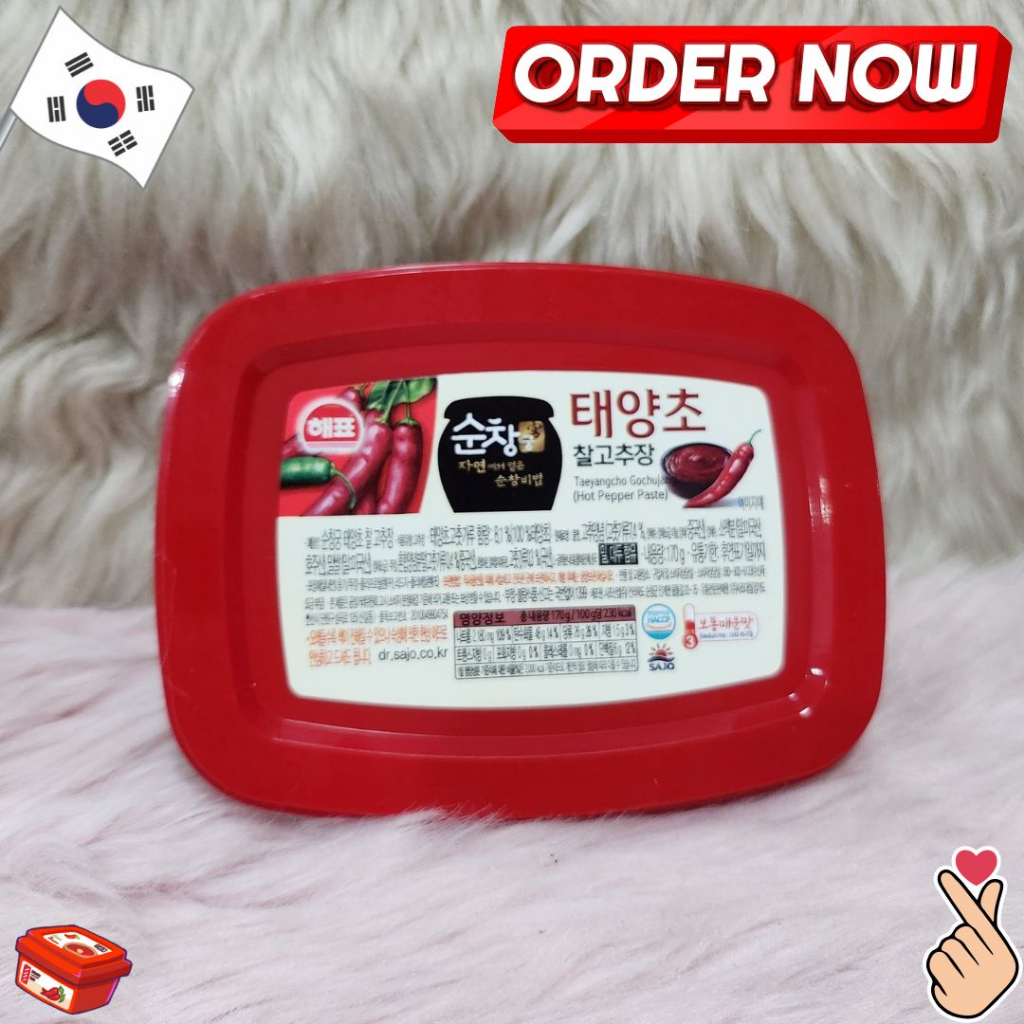 Gochujang korean red hot chili paste 170g Shopee Malaysia