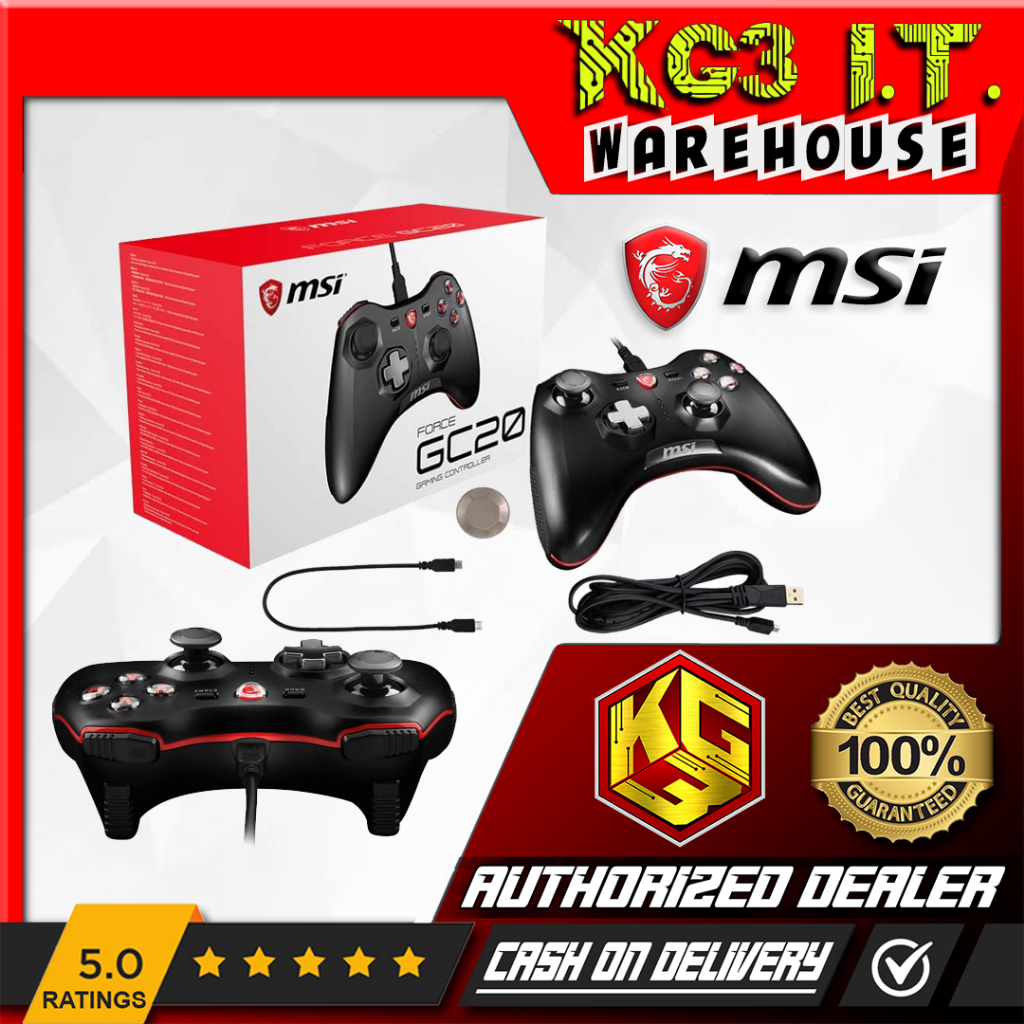 MSI FORCE GC20 Gaming Controller | Shopee Malaysia