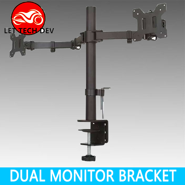 Monitor Mount Bracket Computer Monitor Desktop Mount Adjustable Monitor