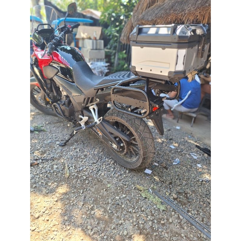 HONDA CB500X -TOP BOX BRAKET WITH SIDE PANNIER (POWDER COATED) | Shopee ...