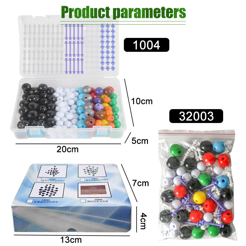 GEEBON 268pcs Molecular Structure Model Organic Chemistry Atom Student ...
