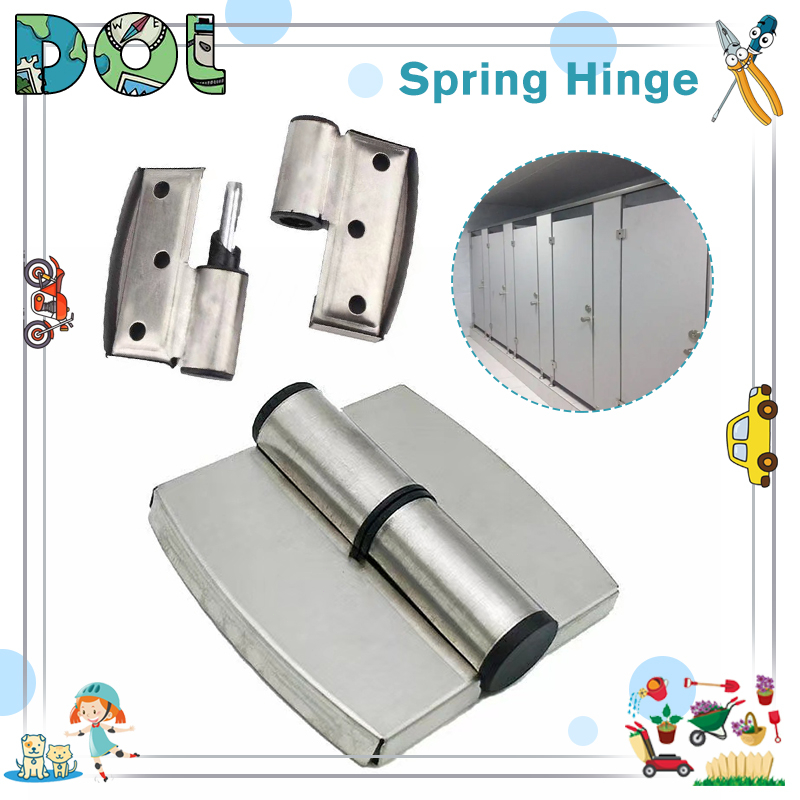 Automatic Return Spring Hinge Closer Gravity Hinge For Stainless Steel Glass Door Shopee Malaysia