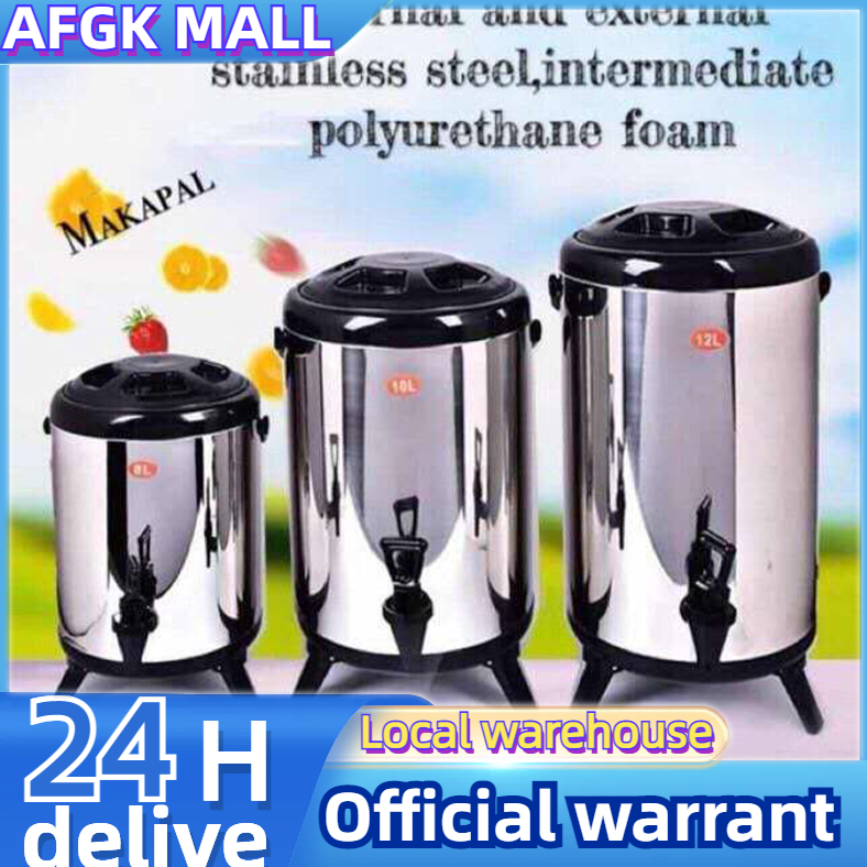 Milk Tea Bucket Milk Tea Barrel Water Jug Stainless Thermos Jug With ...