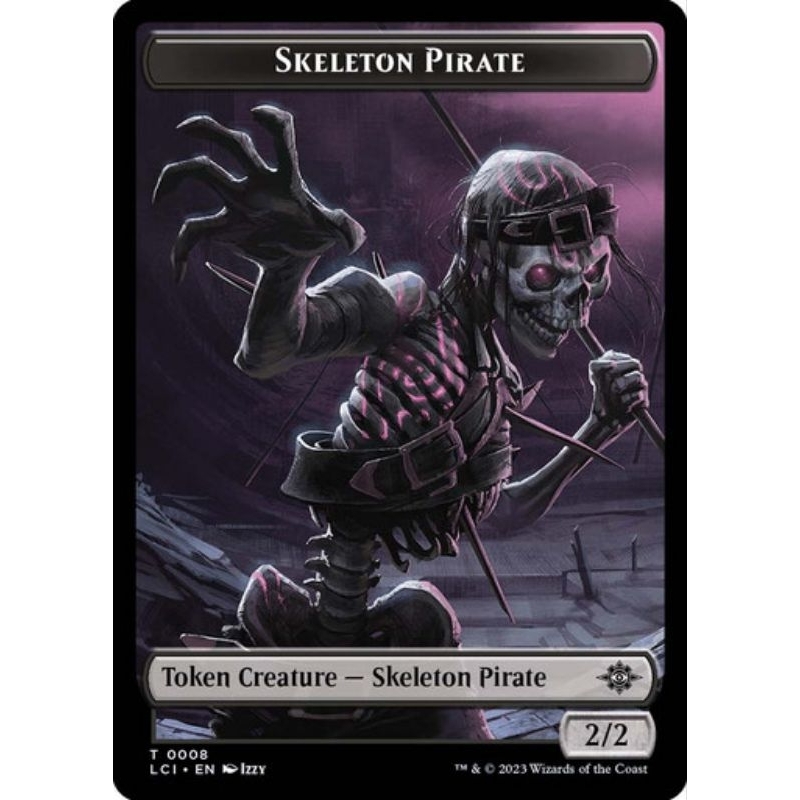 Skeleton Pirate (token) - LCI - Common - MTG Cards (WotC) | Shopee Malaysia