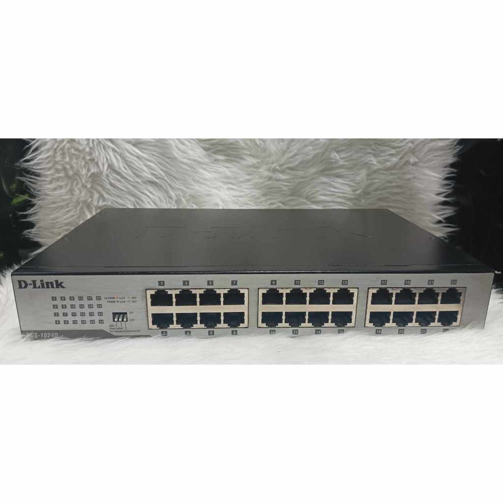 DLink 24 ports DGS-1024D gigabit desktop switch | Shopee Malaysia