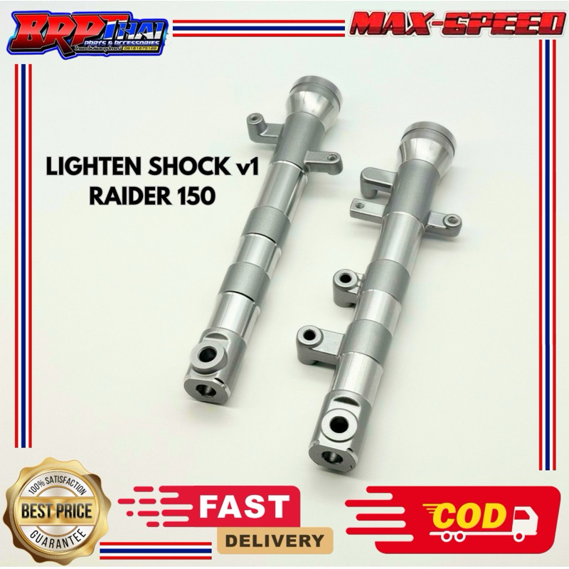 LIGHTEN FRONT SHOCK FOR RAIDER 150 CARB / FI | Shopee Malaysia